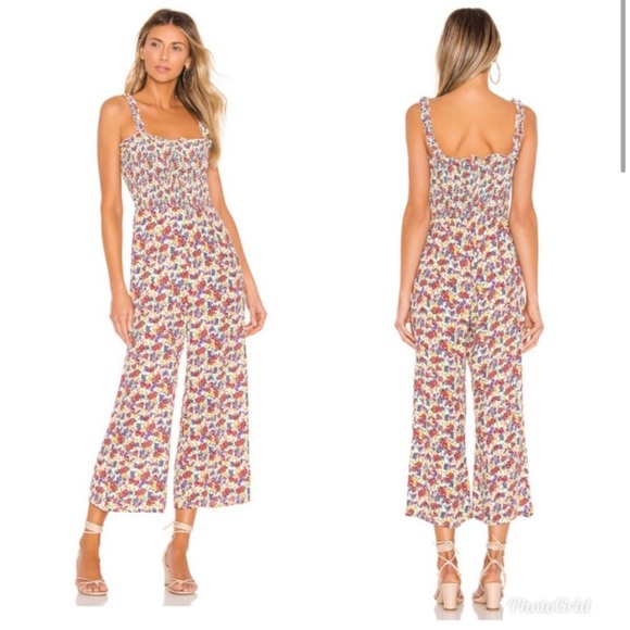 Faithfull the Brand Pants - Faithful The Brand Bernard Floral Jumpsuit